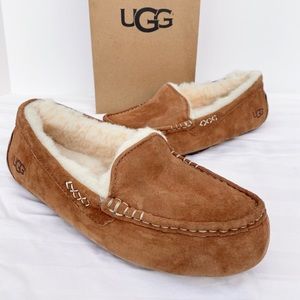 New UGG Ansley Moccasin Chestnut Style 3312